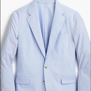 NEW JCREW Ludlow Slim-fit unstructured suit jacket